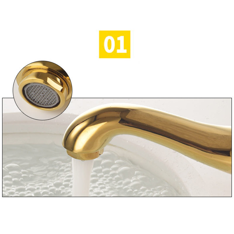 Veronae Vintage European Two-Handle 3-Hole Widespread Bathroom Sink Faucet