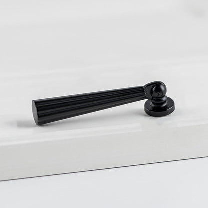 Fluted Pendant Knob Drop Pull for Dressers