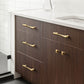 Nordic Gold Cabinet Pulls and Pyramid Cabinet Knobs