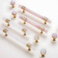 Crystal Marble Brass Cabinet Handles, Drawer Pulls and Knobs