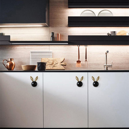 Bunny Cabinet Knobs for Children's Dressers and Drawers