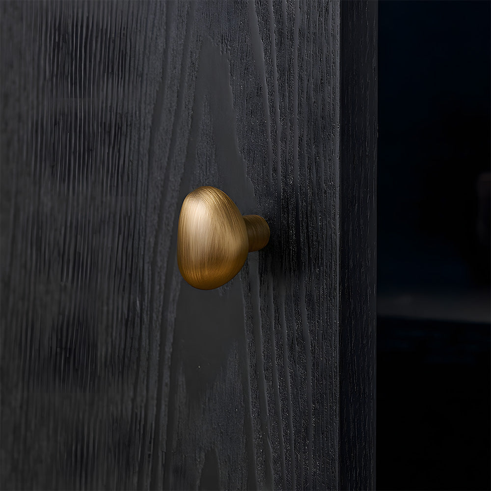 Organic Pebble Mushroom Cabinet Knobs