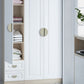 Colorful Half Moon Cabinet Pulls for Kids Rooms