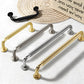 Threaded Ribbed Cabinet Handles and Pulls for Wardrobes