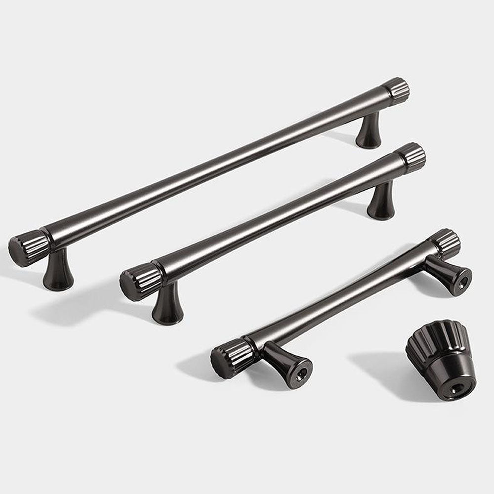 Fluted Detail Cabinet Pulls and Matching Knobs