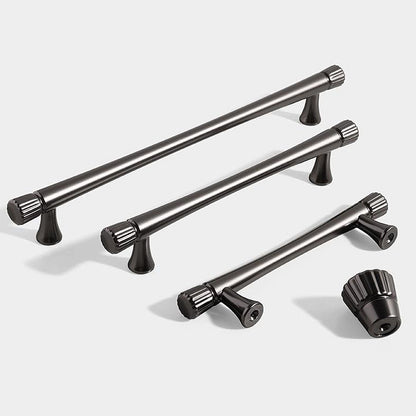 Fluted Detail Cabinet Pulls and Matching Knobs