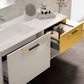 Polished Gold Leather Cabinet Pulls and Knobs