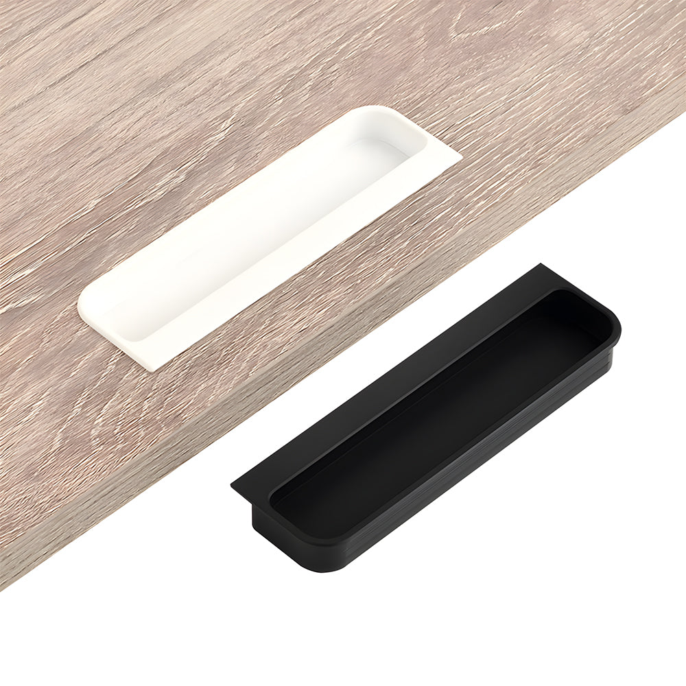 Rectangular Recessed Pulls for Sliding Closet Doors
