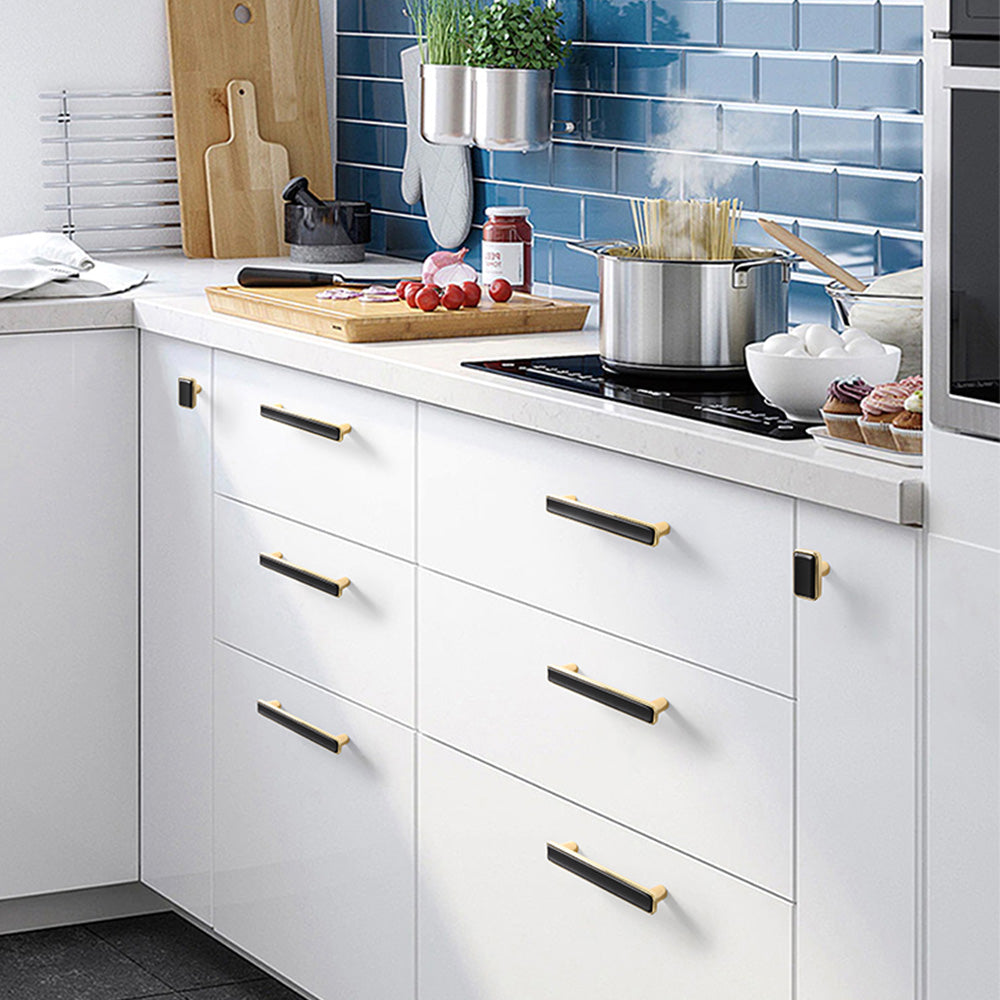 Framed Inset Cabinet Pulls and Knobs for Wardrobes