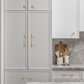 Fluted Pumpkin Cabinet Pulls and Knobs for Wardrobes