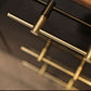 Adjustable Long Round Bar Cabinet Pulls, Gold / Brushed Brass Finish