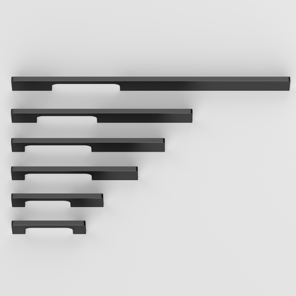 Slim Curved Bar Cabinet Pulls