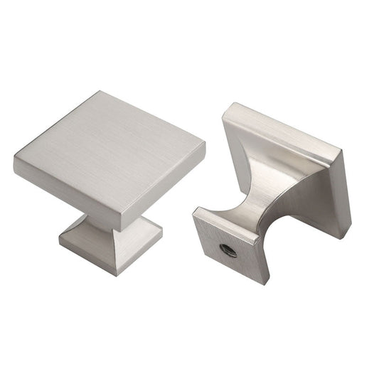 Square Zinc Alloy Kitchen Cabinet Knobs