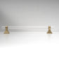 Transparent Acrylic Bar Pulls and Cabinet Knobs