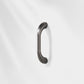 Fluted Arched Cabinet Pulls and Round Knobs, Gold / Gray