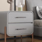 Leather Drawer Pulls Handles Wardrobe Dresser Knobs