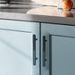 Two-Tone Striped Cabinet Pulls and Knobs