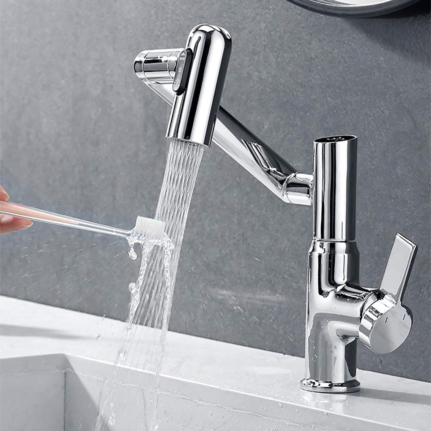 Rotelle Smart Multi-Angle Rotating Bathroom Faucet