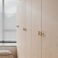 Square T-Bar Wooden Walnut Kitchen Cabinet Pulls