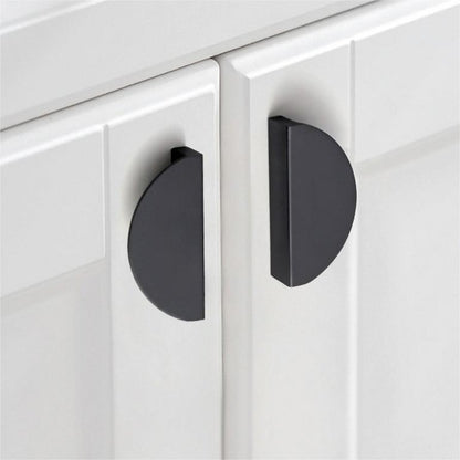 Colorful Half Moon Cabinet Pulls for Kids Rooms