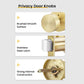 Heavy Duty Round Passage Door Knobs for Hallway and Closet Doors
