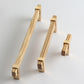 Square T-Bar Wooden Walnut Kitchen Cabinet Pulls