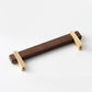 Square T-Bar Wooden Walnut Kitchen Cabinet Pulls