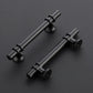 Vintage Matte Black Cabinet Handles and Drawer Pulls