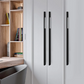 Solid Aluminum Alloy Modern Slimline Gold Cabinet and Drawer Pulls