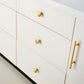 Gold Round Bar Drawer Handles and Cabinet Knobs