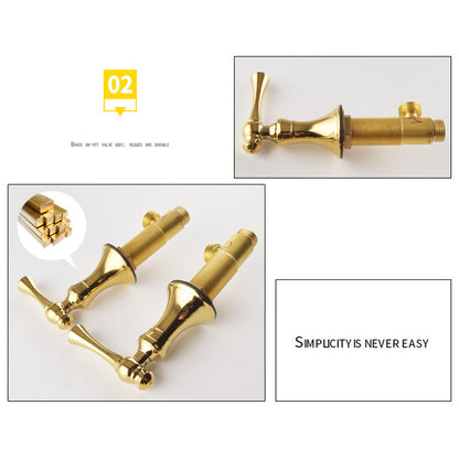 Veronae Vintage European Two-Handle 3-Hole Widespread Bathroom Sink Faucet