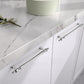 Chrome-Plated Brass Cabinet Pulls and Drawer Handles