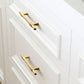 Fluted Gold Cabinet Handles and Knobs