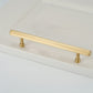 Brushed Gold Brass Cabinet Pulls and Knobs