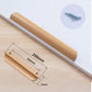 Solid Wood Half-Round Cabinet Finger Pulls