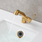 Simple Pull-out Single Hole Bathroom Faucet