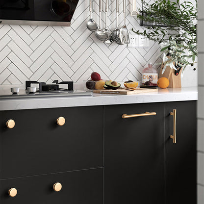 Minimalist Zinc Alloy Cabinet Pulls and Knobs