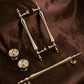 Retro Brass Cabinet Handles and Knobs for Wardrobes