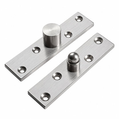 Stainless Steel 360° Pivot Door Hinges, Top and Bottom Mount