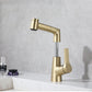 Single Hole Height Adjustable Pull Out Bathroom Faucets
