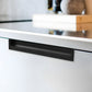 Aluminum Alloy Finger Edge Pulls for Cabinets and Drawers