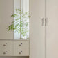 Smooth Curved Cabinet Handles and Round Knobs for Wardrobes