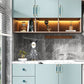 Leather Wrapped Brass Cabinet Pulls and Knobs