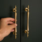 Retro Brass Cabinet Handles and Knobs for Wardrobes