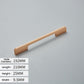 Solid Aluminum Alloy Modern Black Long Cabinet and Drawer Pulls