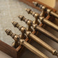 European Classical Solid Brass Cabinet Pulls and Knobs in Bronze