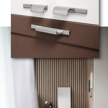 Low-Profile Finger Pulls for Wardrobes and Drawers