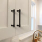 Zinc Alloy Round Bar Cabinet Pulls with Matching Knobs