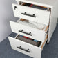 Matte Black Round Bar Cabinet Pulls and T-Bar Knobs