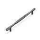 Curved Zinc Alloy Cabinet Pulls in Gold and Dark Gray